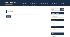 Desktop Screenshot of dan-links.dk
