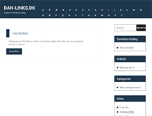 Tablet Screenshot of dan-links.dk
